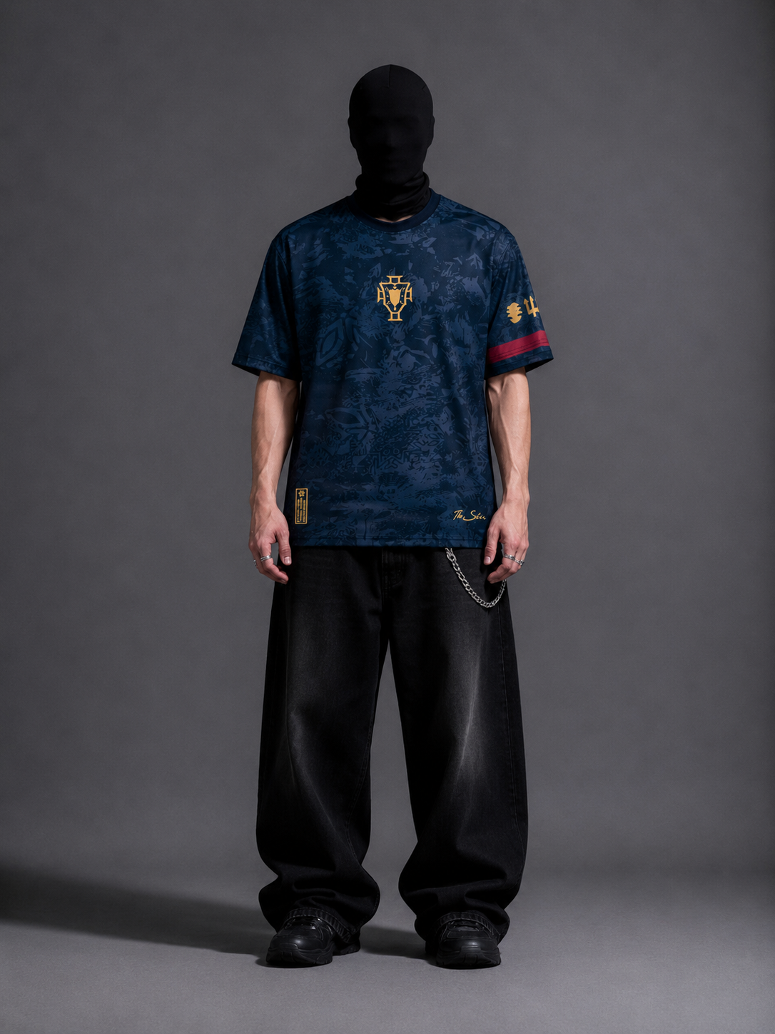 Ronaldo Portugal GOAT edition half sleeves kit