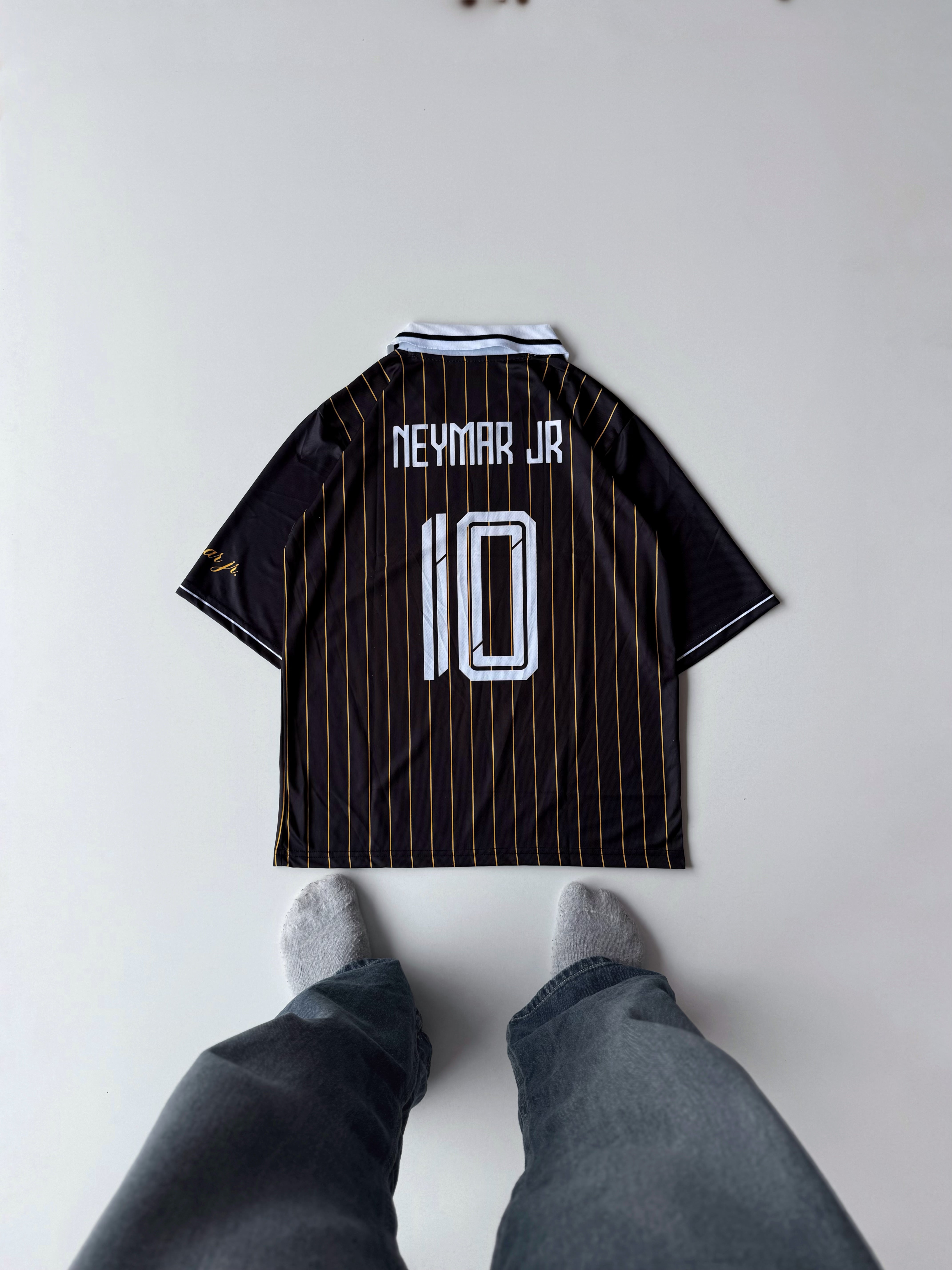 Neymar JR 10 Santos FC half sleeves