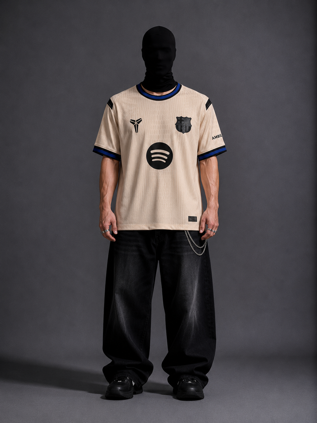Barcelona 25-26 Away lamine yamal half sleeves kit