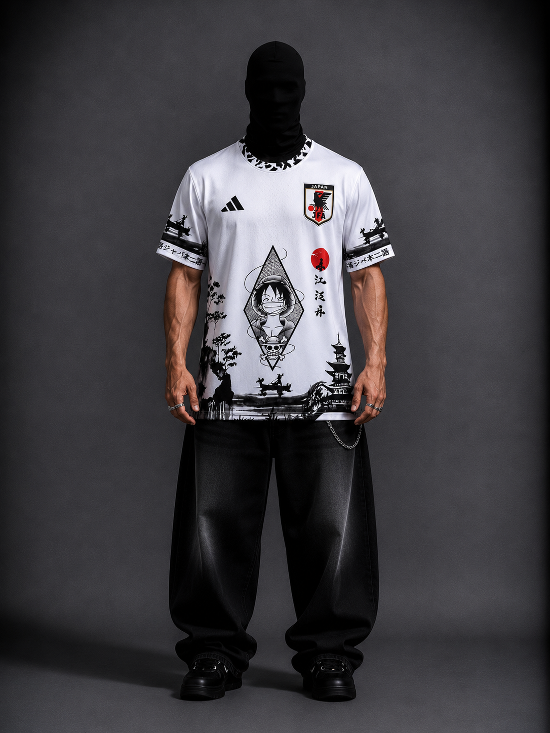 Japan X one piece special edition half sleeves