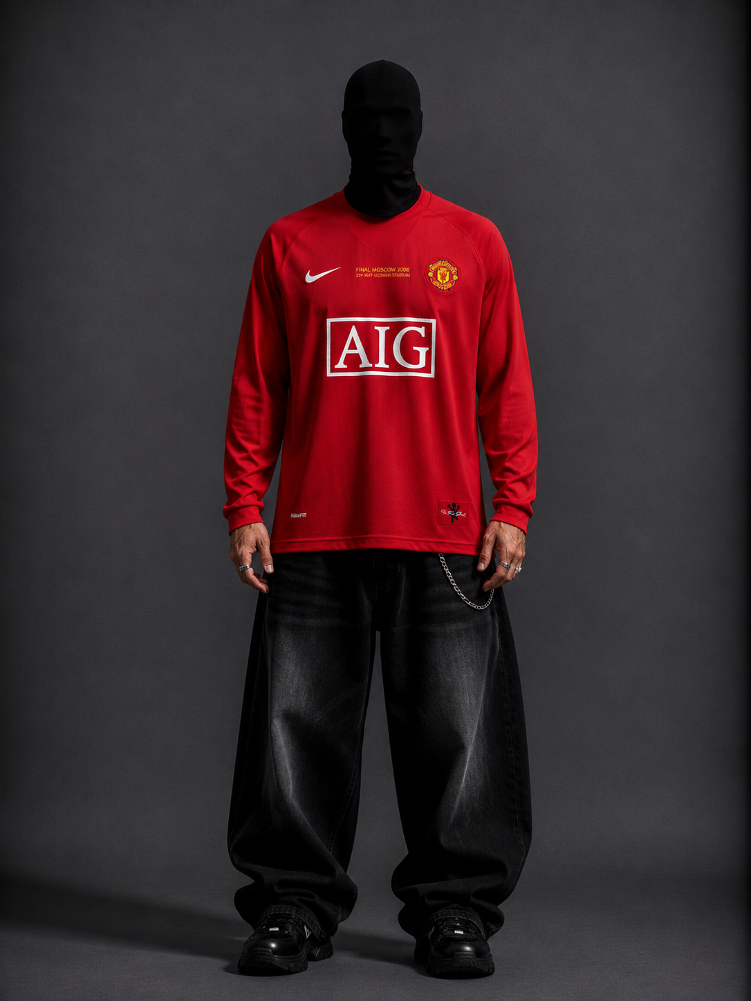 Manchester united 2008-09 ronaldo full sleeves retro