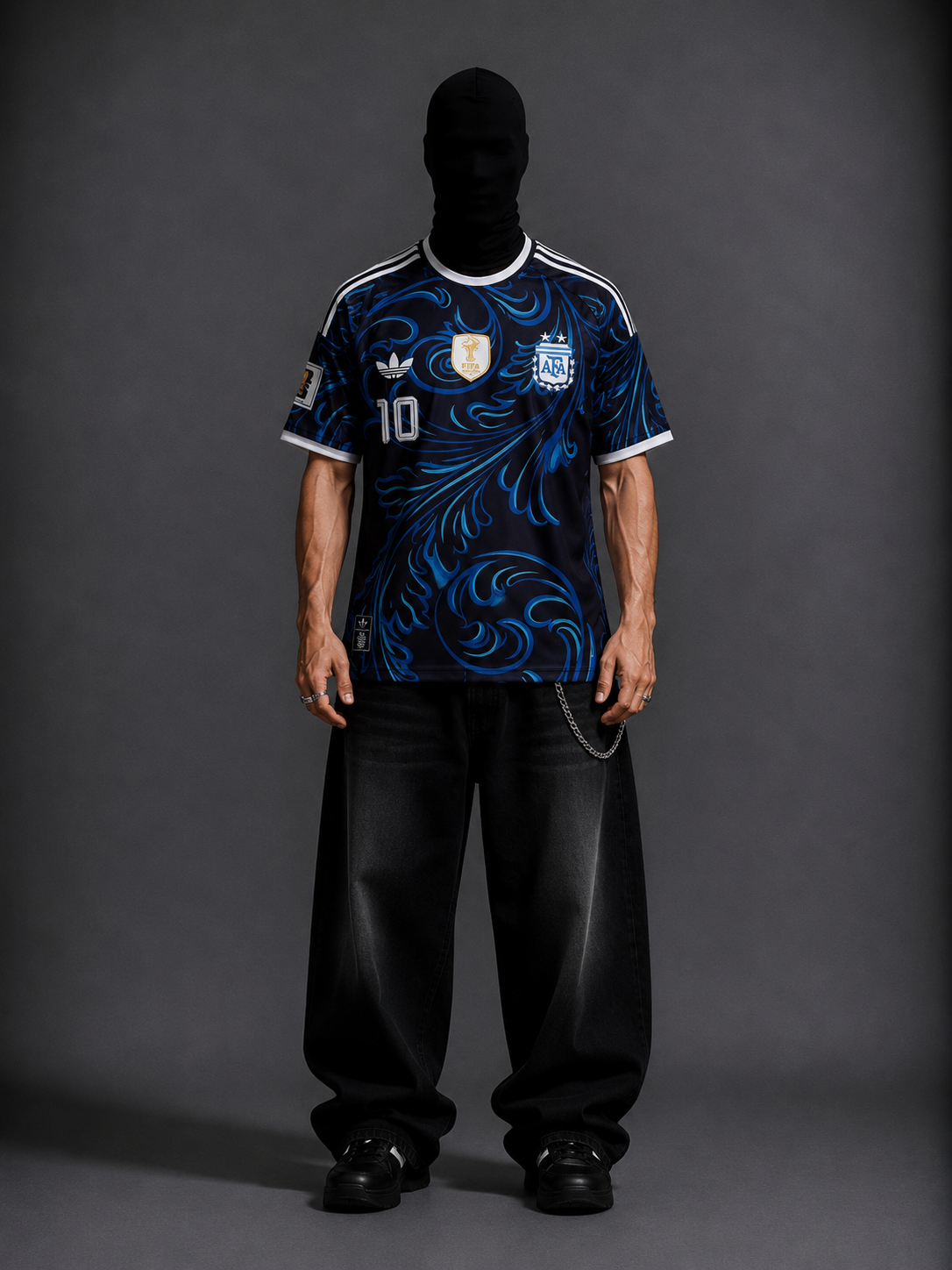 Argentina WC 2026 Messi half sleeves