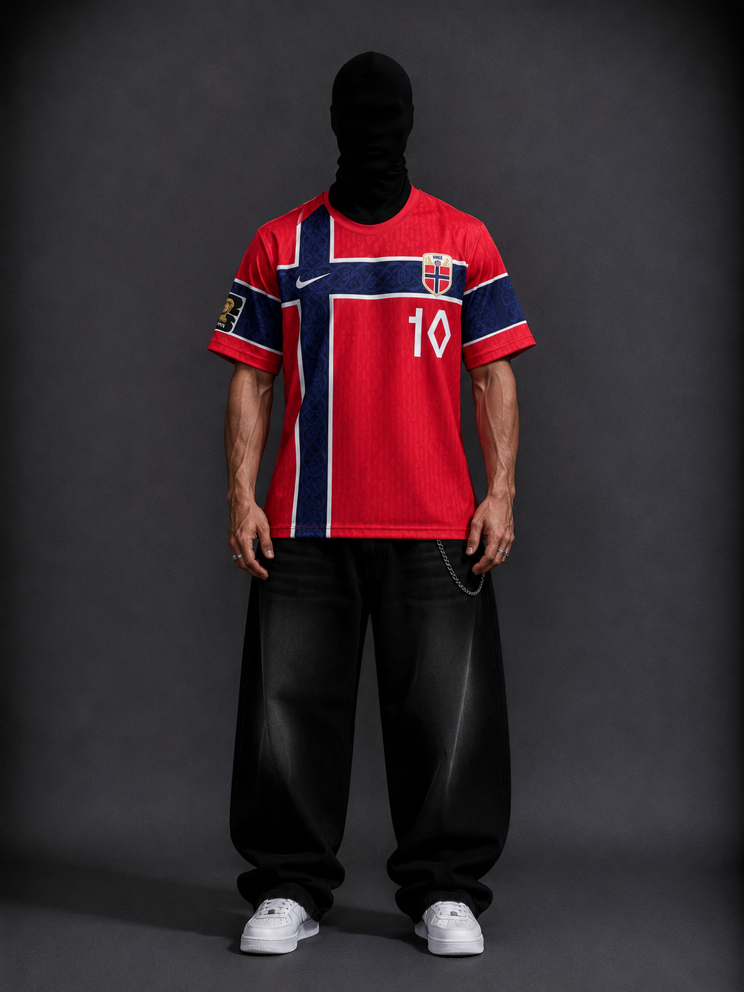 Norway Odegaard WC 2026 half sleeve