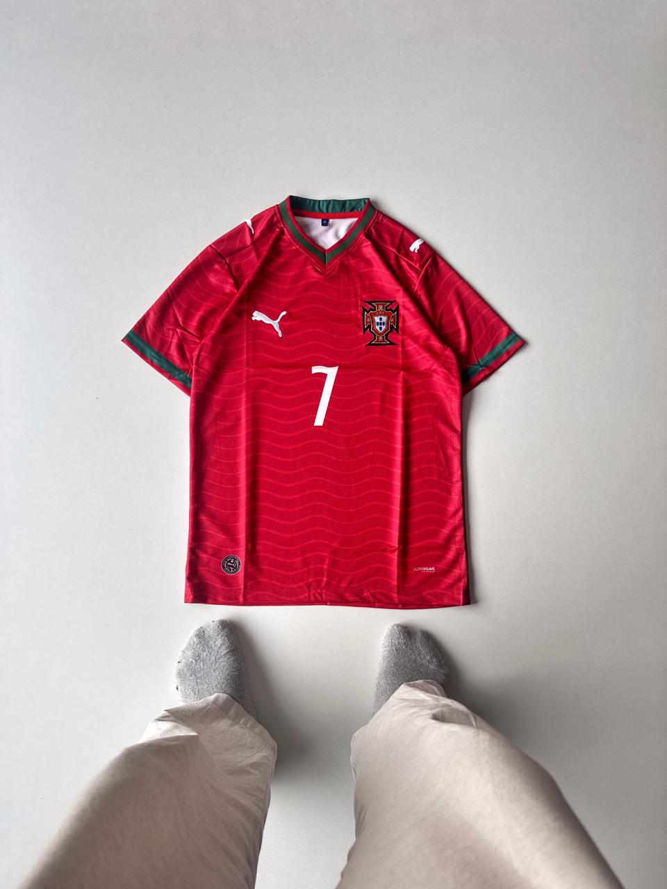 Portugal Ronaldo half sleeve kits