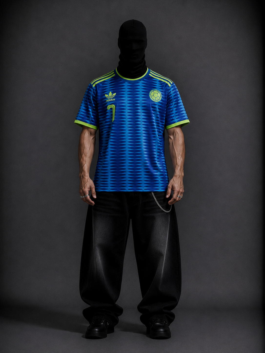 Colombia Luis Diaz WC 2026 half sleeve