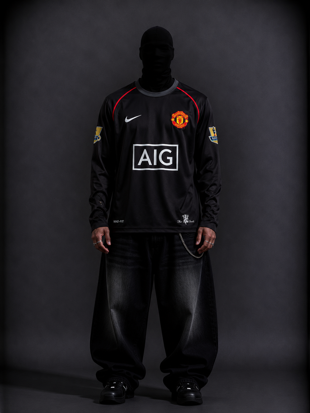 Manchester United 2008-09 Away ronaldo full sleeevs