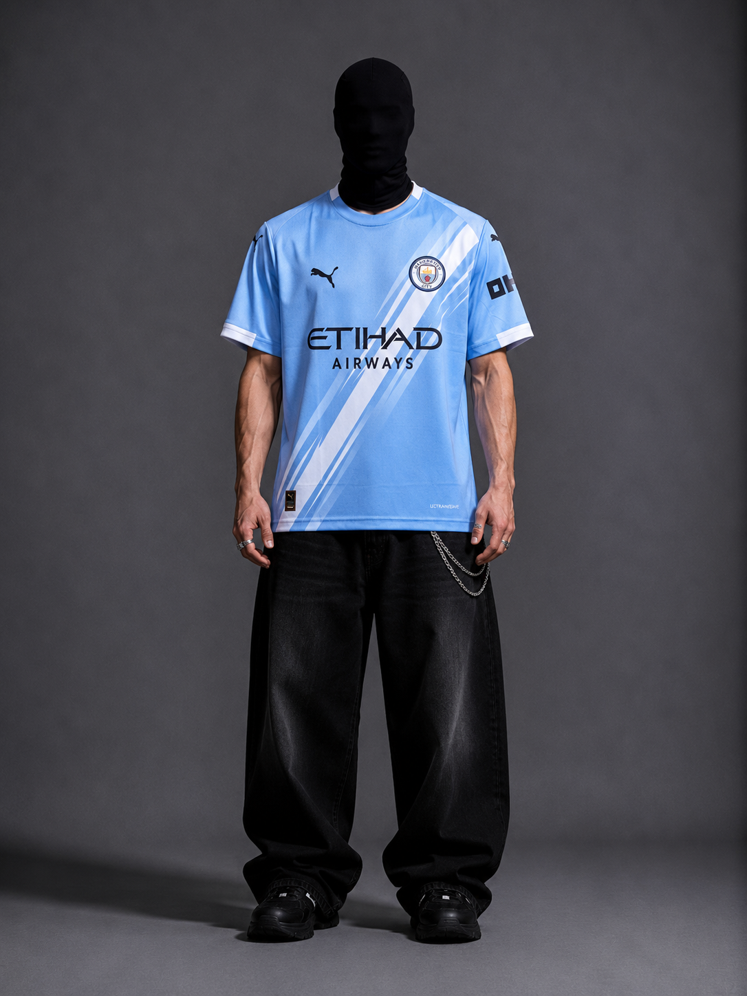 Manchester city haaland half sleeves