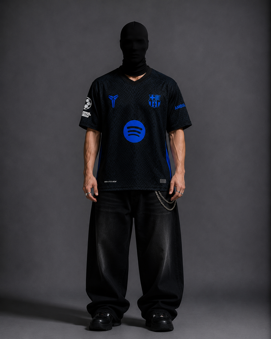 Barcelona Lamine Yamal half sleeves away 25-26 kit