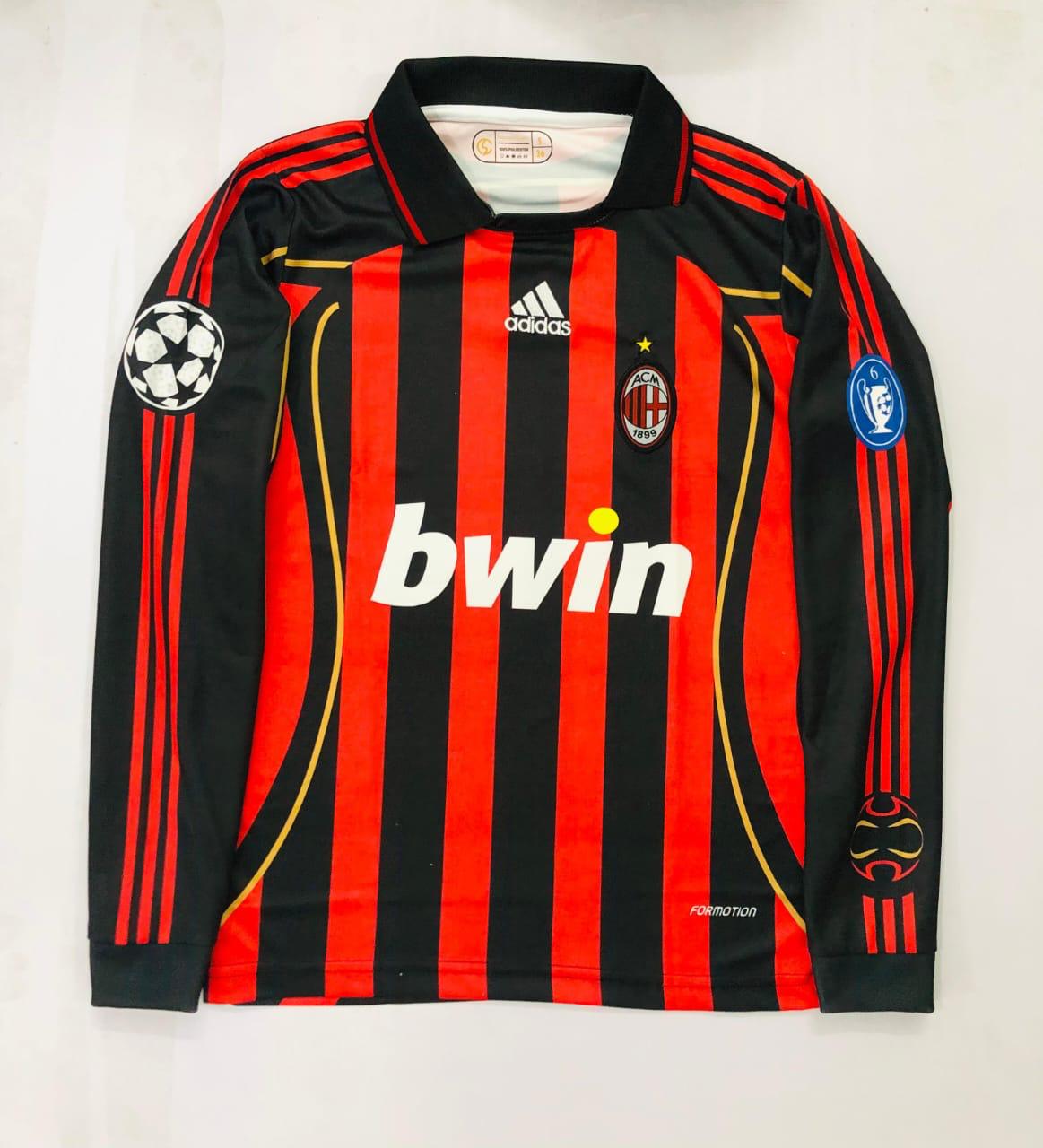 Ac milan 2006-07 R9 (Ronaldo Nazario) full sleeves