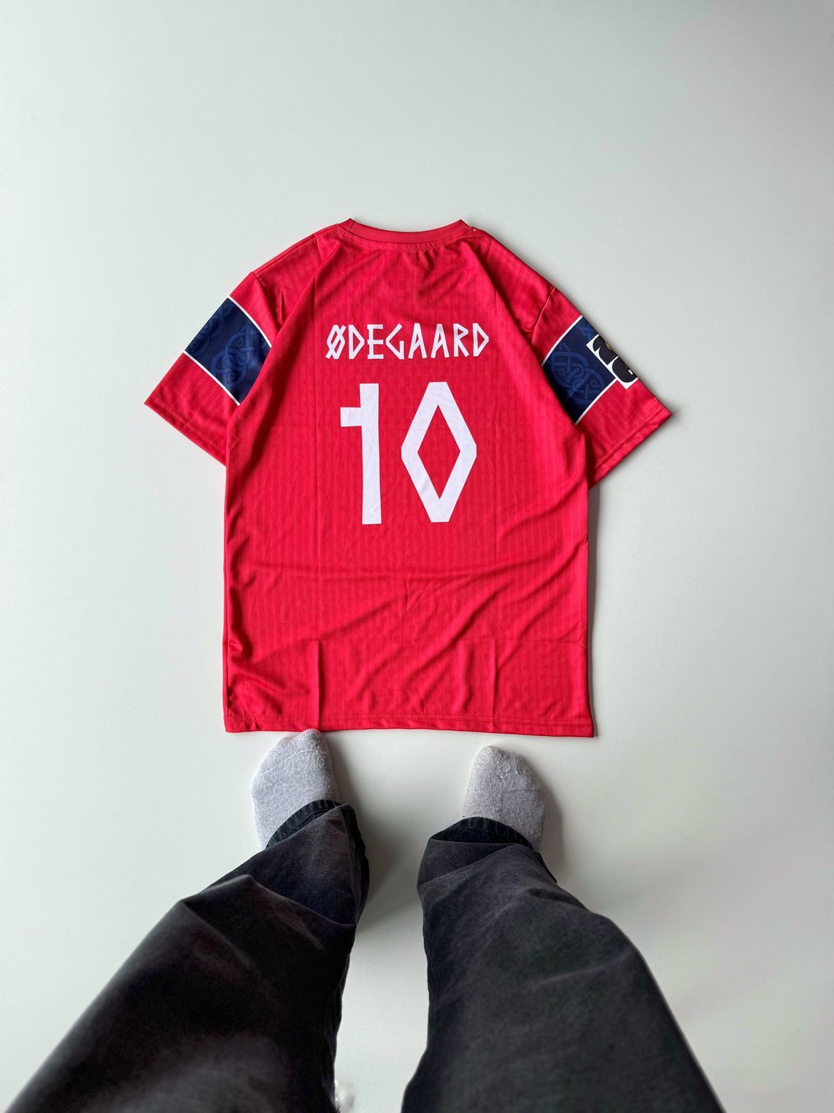 Norway Odegaard WC 2026 half sleeve