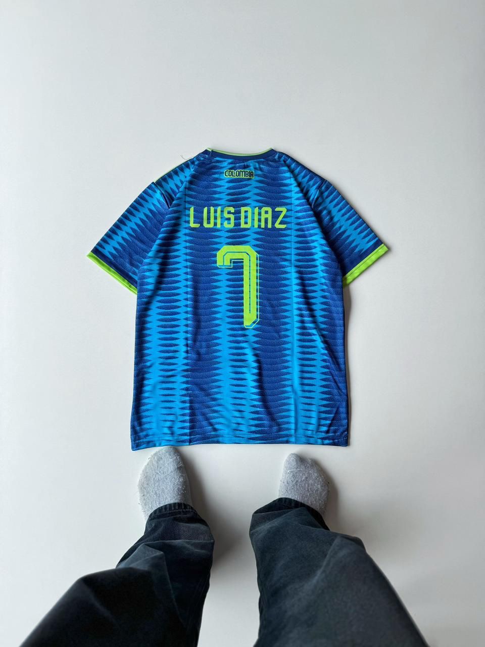Colombia Luis Diaz WC 2026 half sleeve