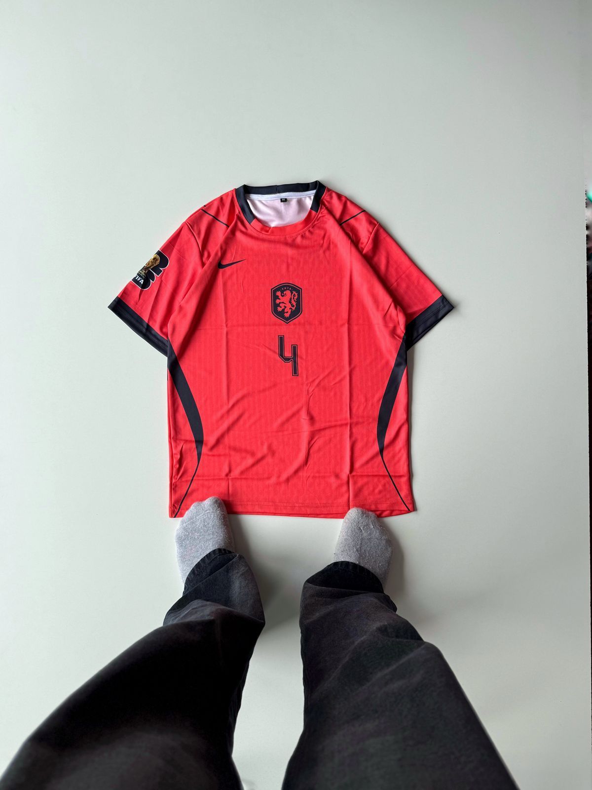Netherlands Virgil WC 2026 half sleeve home