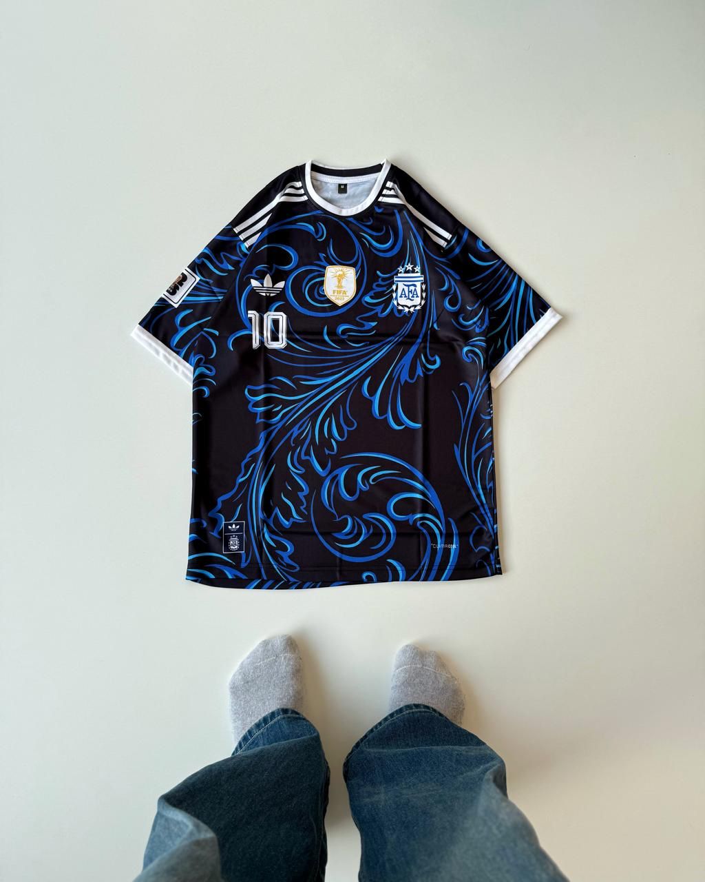 Argentina WC 2026 Messi half sleeves