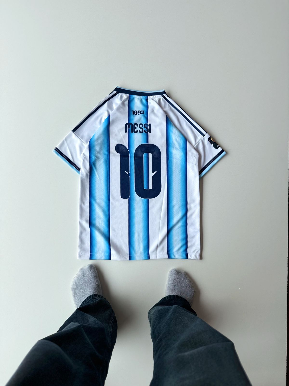 Messi home WC 2026 half sleeve