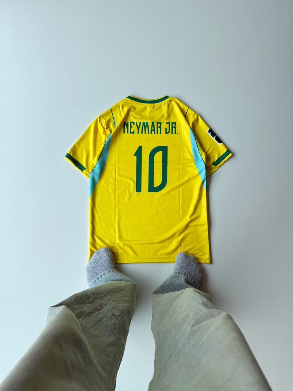 Brazil Neymar Jr WC 2026 half sleeve