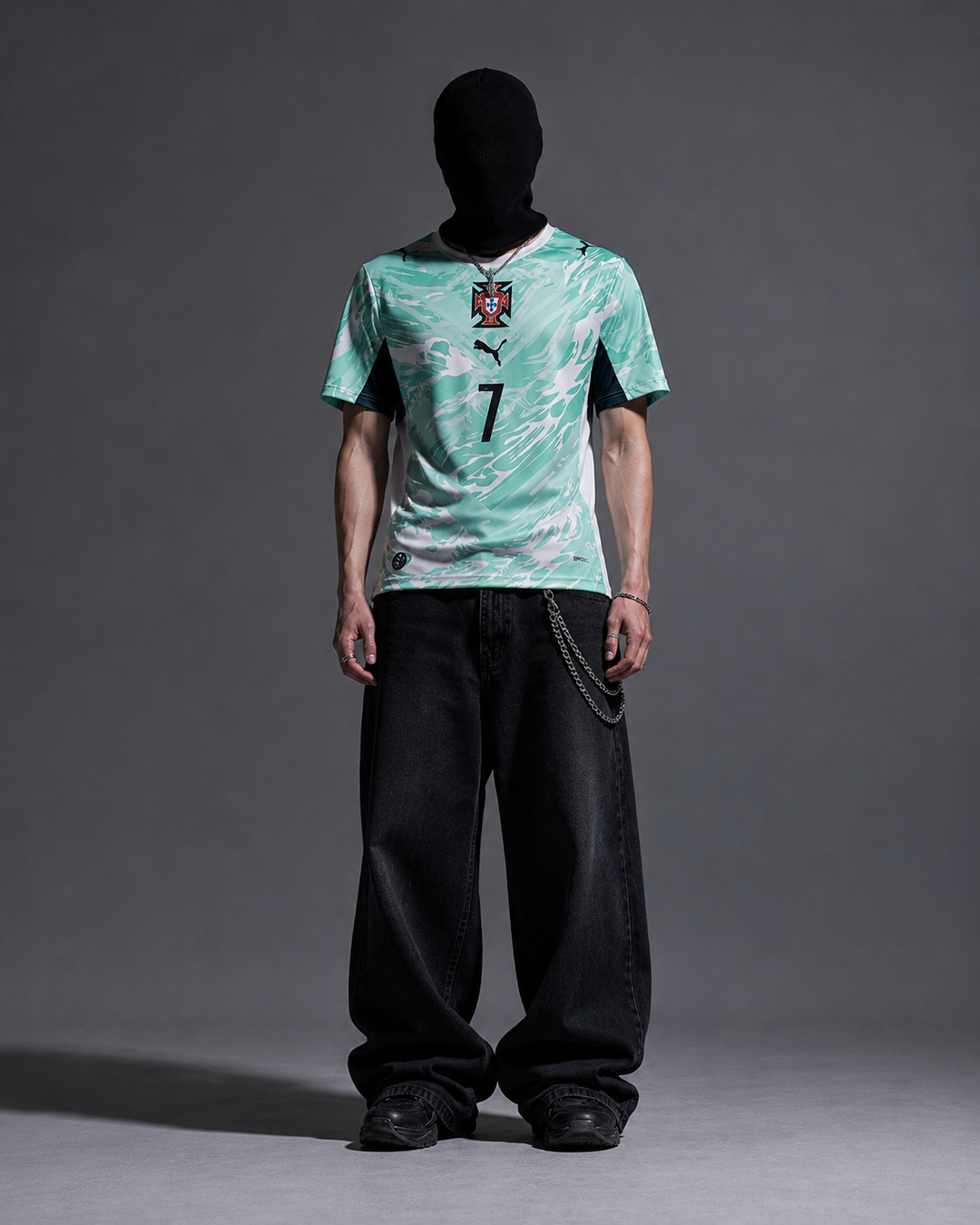 Protugal away WC 2026 Ronaldo half sleeve