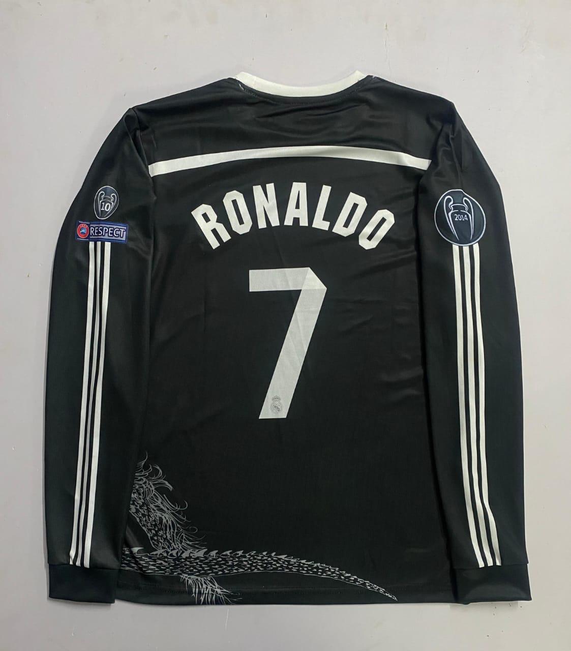 Real madrid x dragon C. Ronaldo full sleeves retro