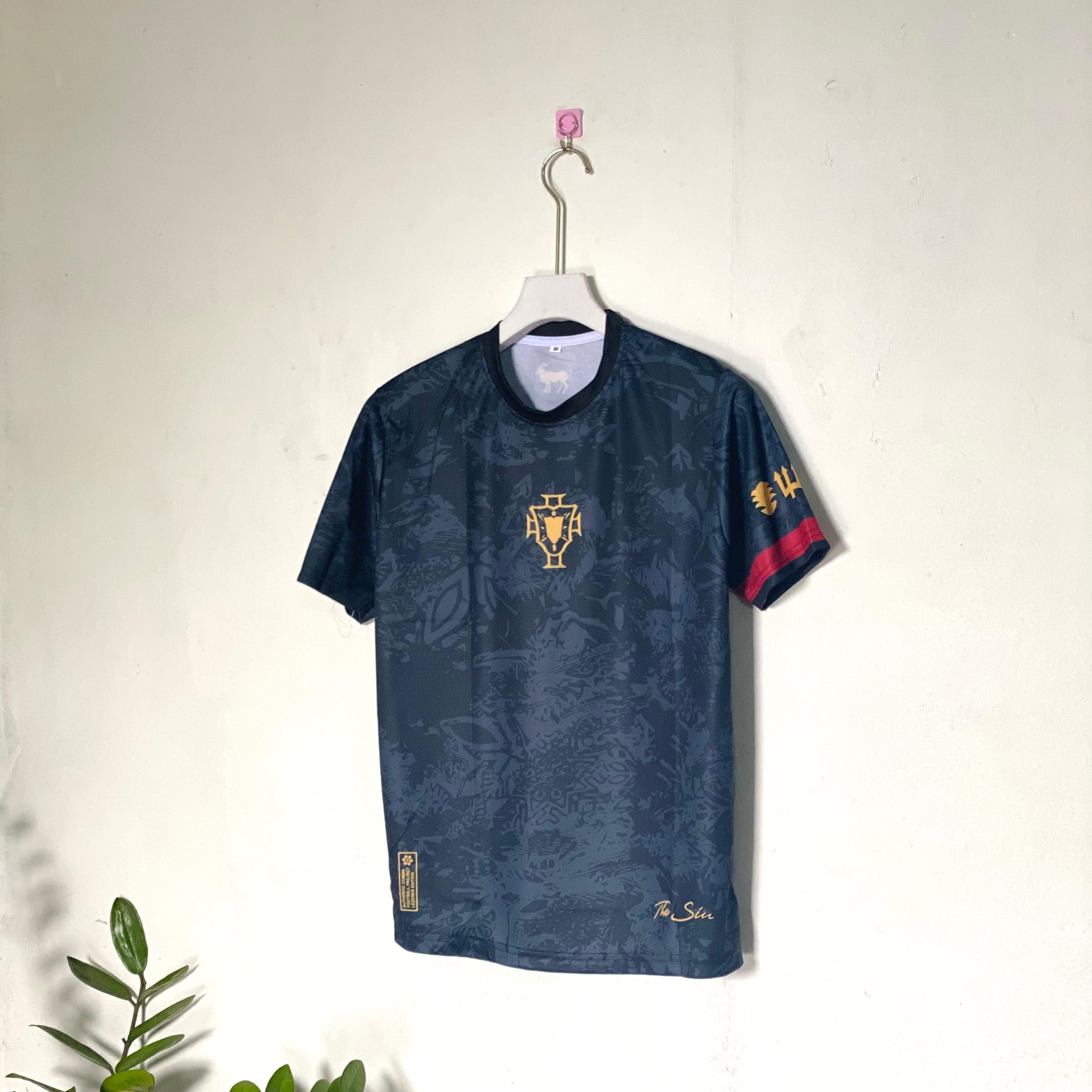 Ronaldo Portugal GOAT edition half sleeves kit