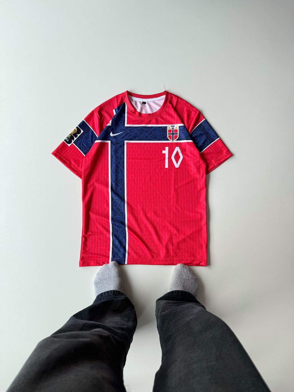 Norway Odegaard WC 2026 half sleeve