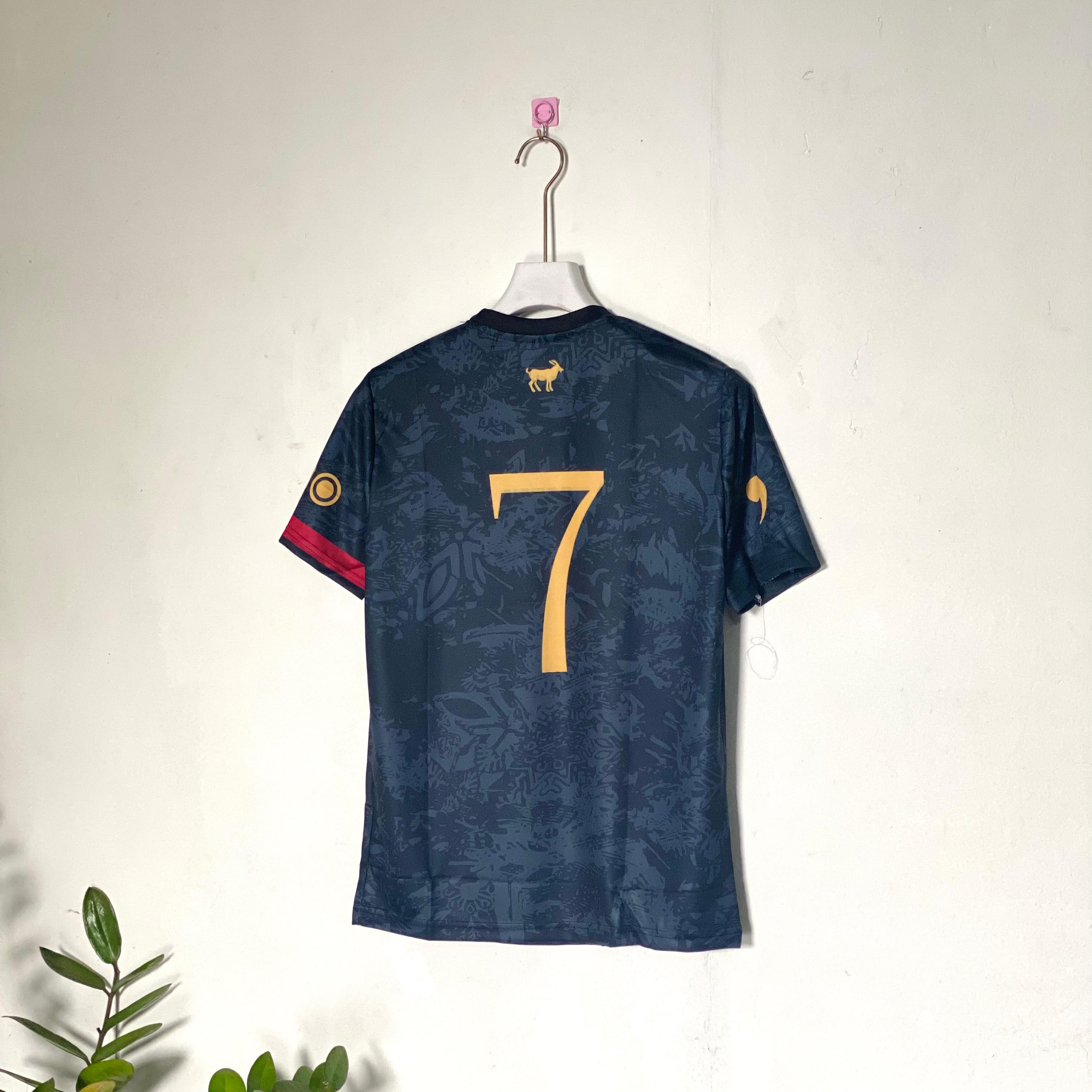 Ronaldo Portugal GOAT edition half sleeves kit