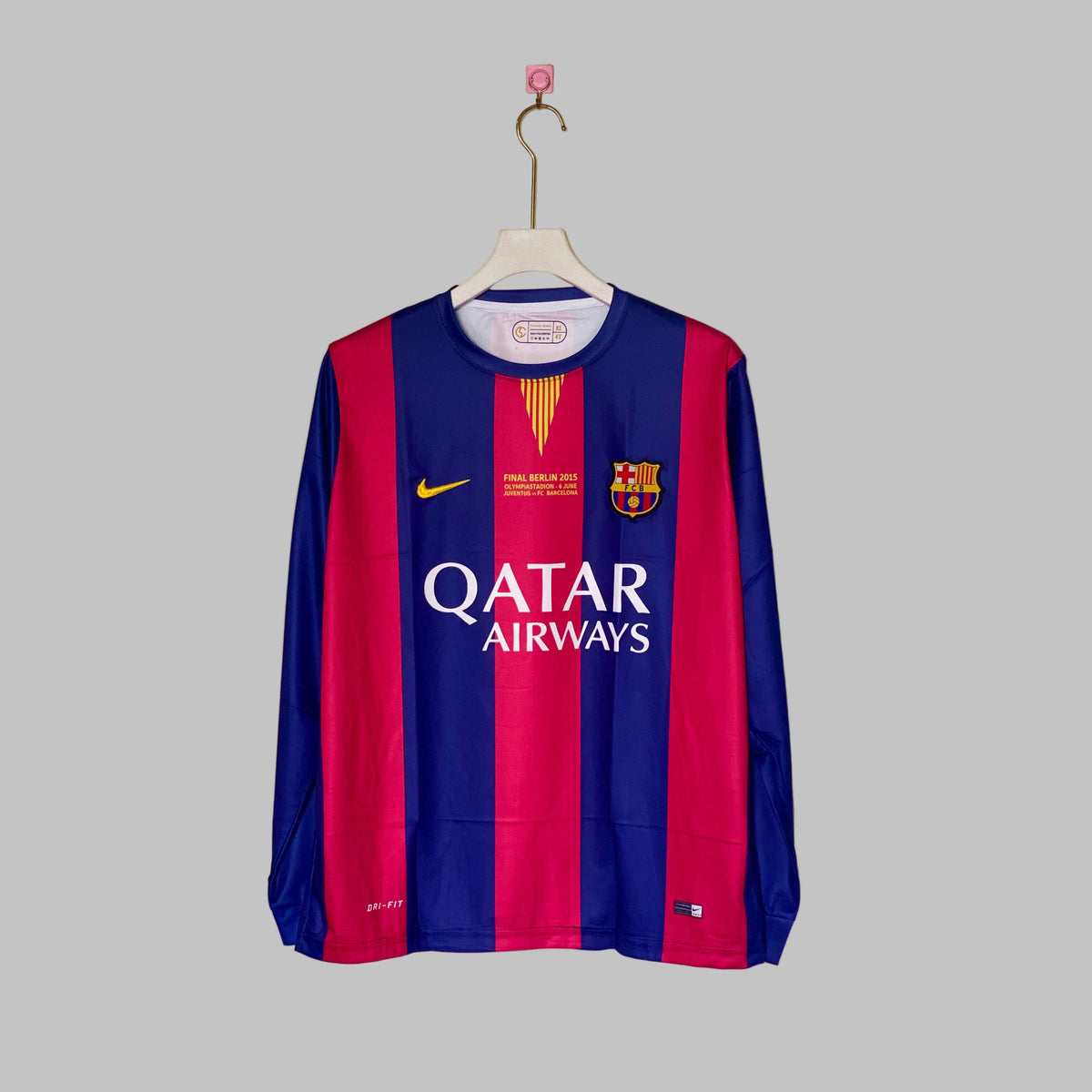 2015-16 messi full sleeves fc Barcelona retro