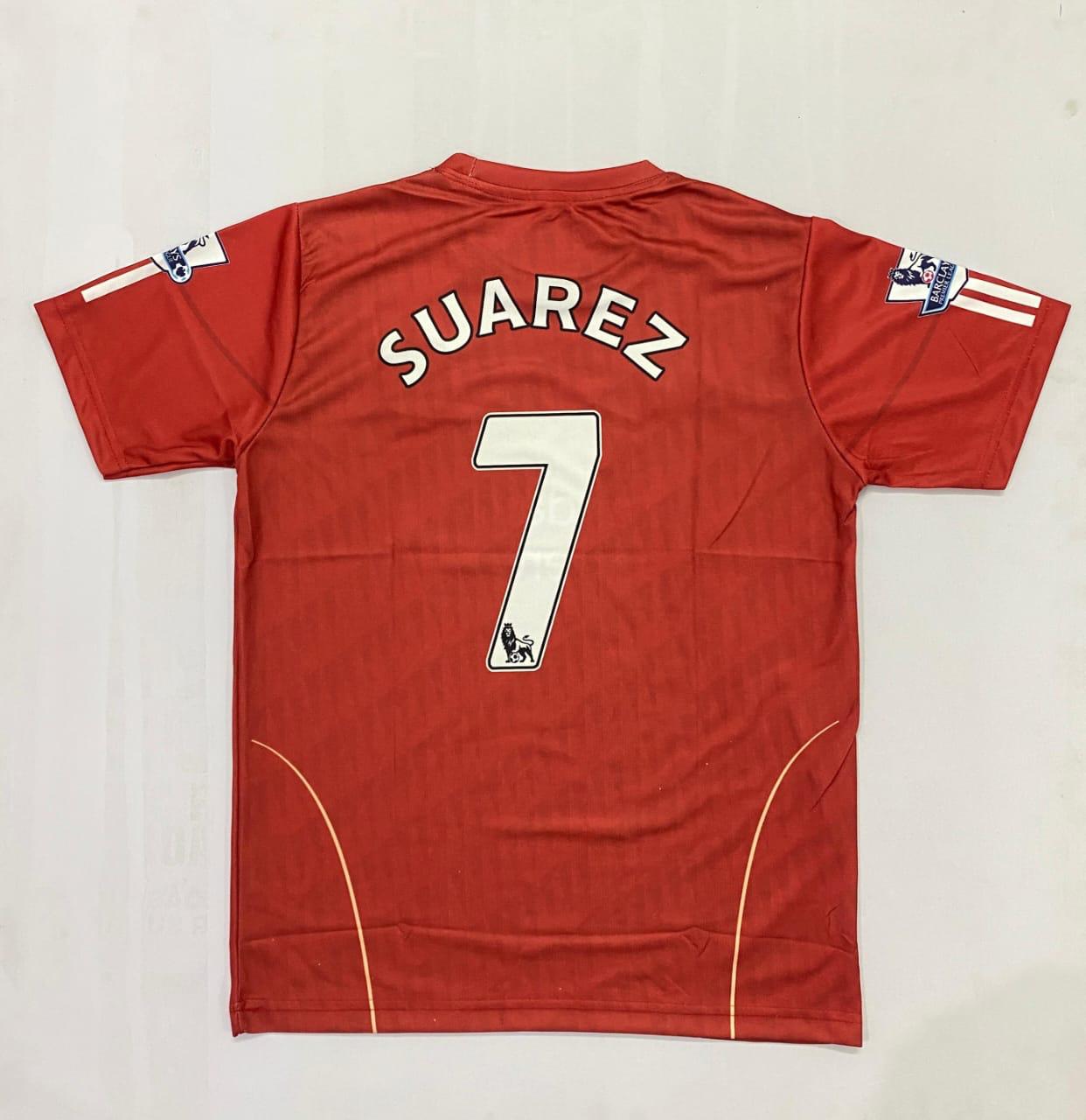 Liverpool FC home sqarez half sleeves retro