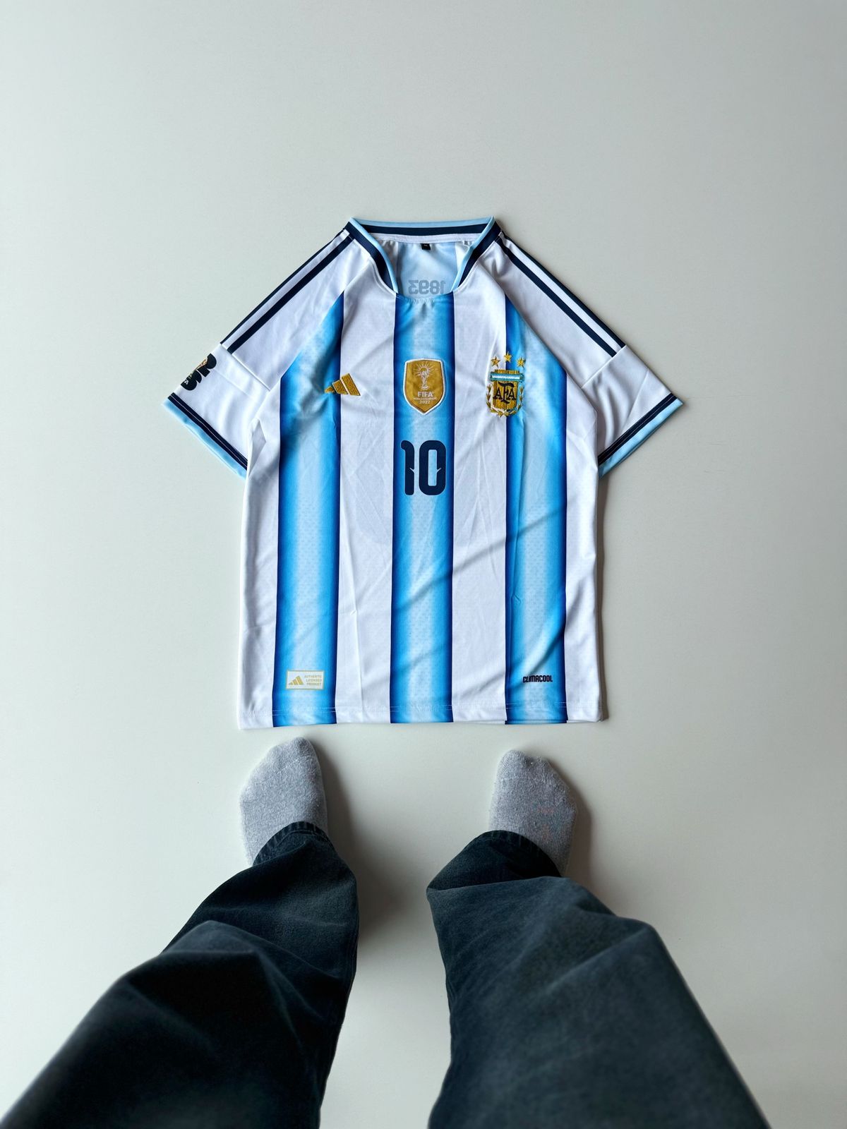 Messi home WC 2026 half sleeve