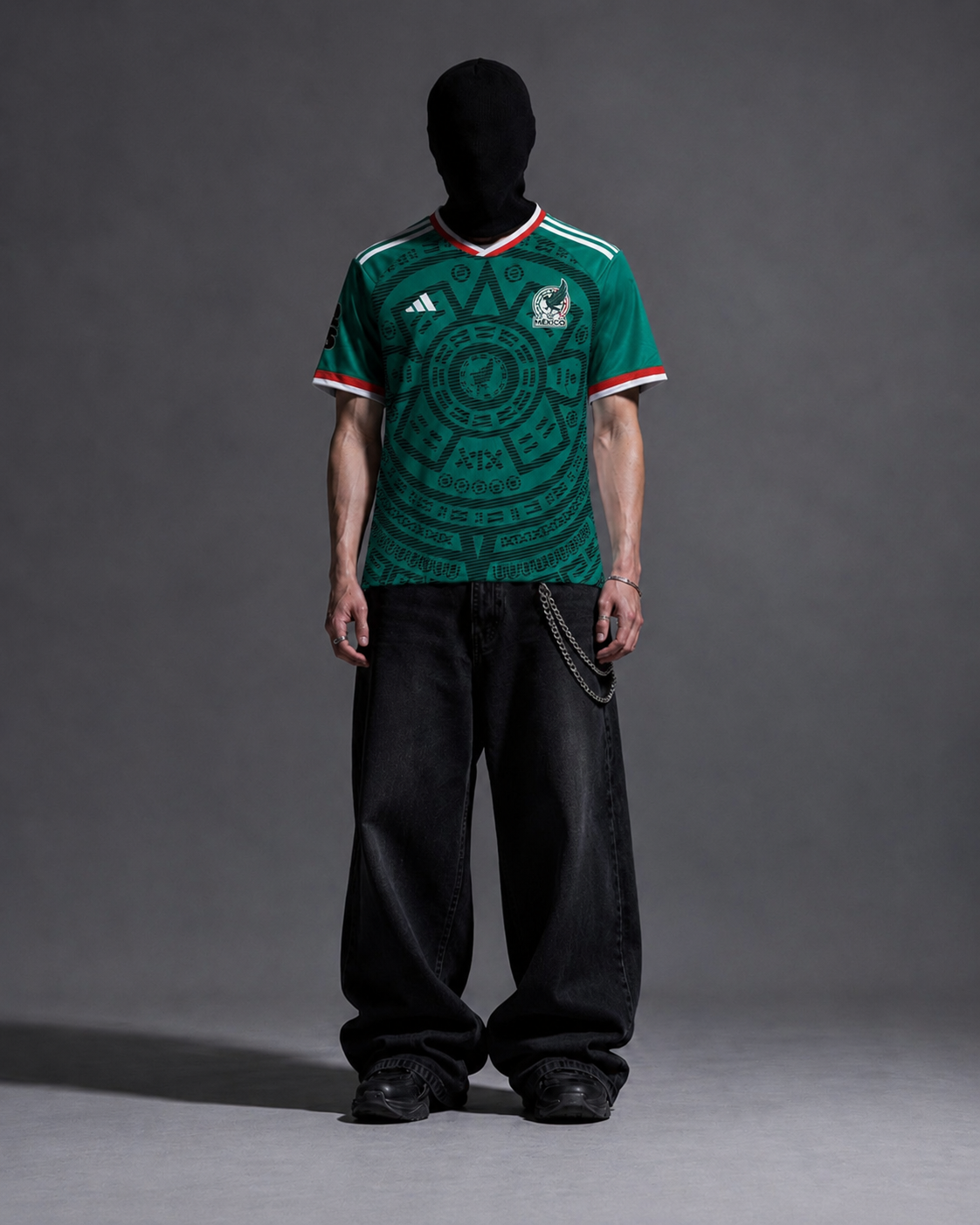 WC 2026 Mexico plain back half sleeve